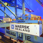 Maersk Shipping container/ Overseas Moving