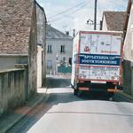 Removal van in France