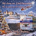 Christmas opening 2025