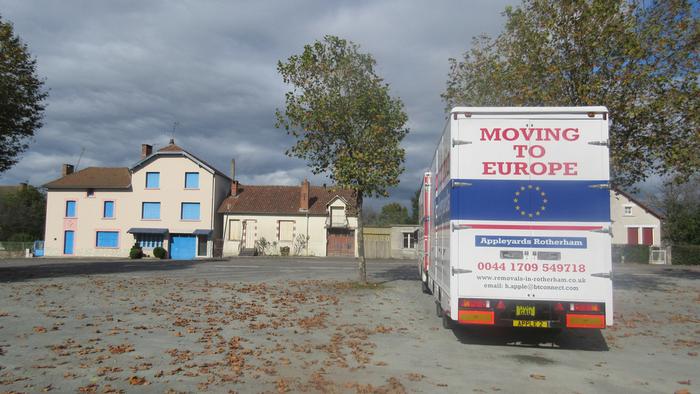 European Moving van